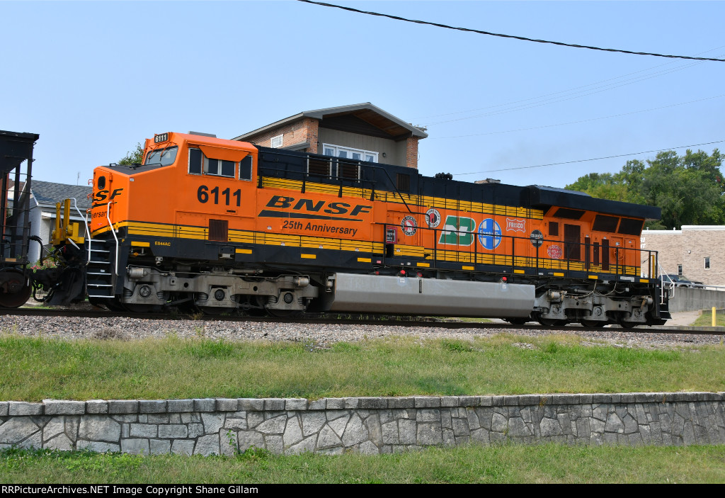 BNSF 6111 25th Anniversary unit.